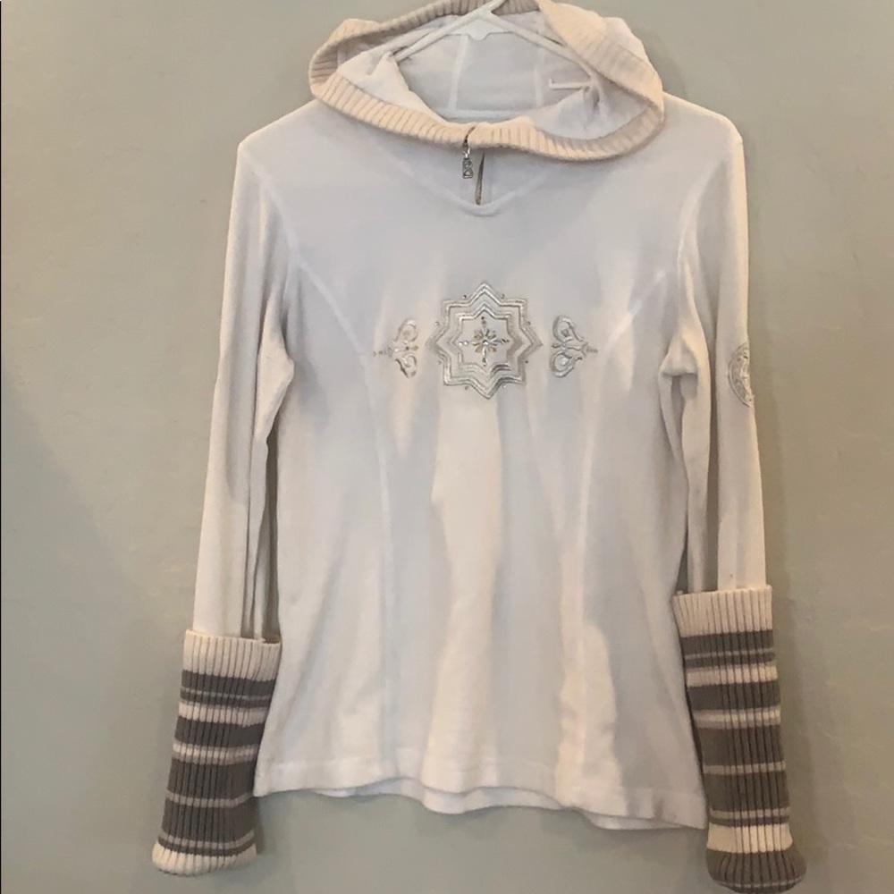 Woman fitted winter Bogner sweater